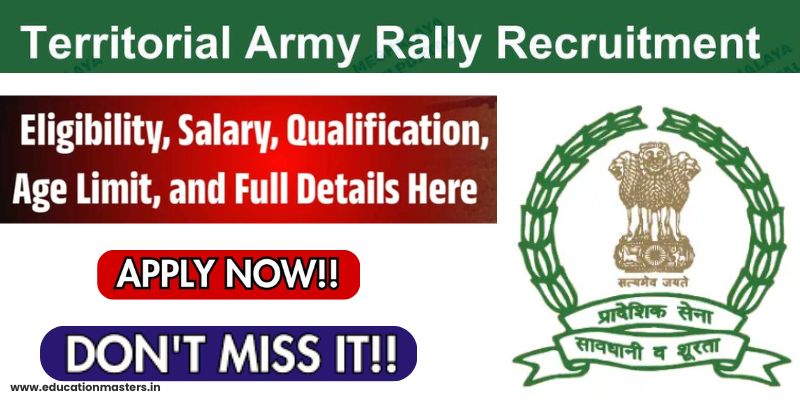 Territorial Army Rally Recruitment